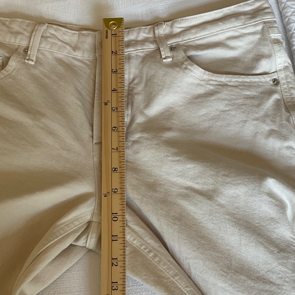 Free People We The Free Tennessee Low-Rise Boyfriend Jeans Size 30 Ecru - Picture 16 of 16